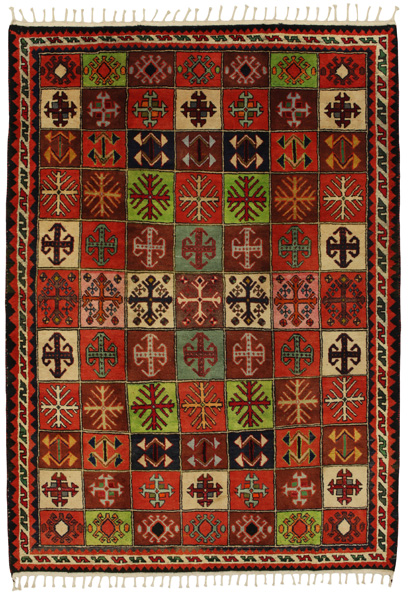 Bakhtiari Persian Carpet 271x190