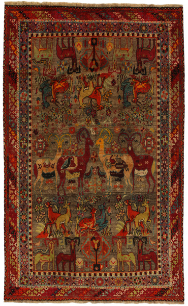 Afshar - Sirjan Persian Carpet 243x148