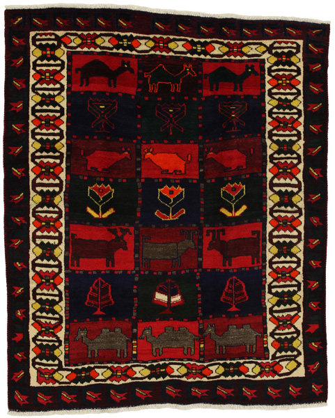 Bakhtiari - Lori Persian Carpet 221x181