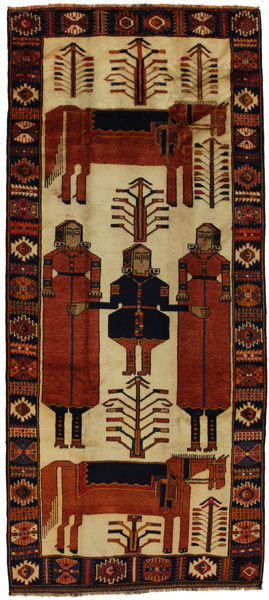 Lori - Qashqai Persian Carpet 333x147