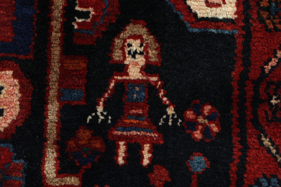 Nahavand - Hamadan Persian Carpet 305x169 - Picture 5
