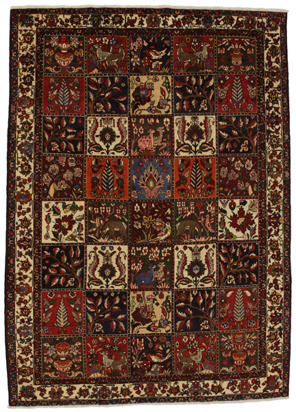 Bakhtiari - Garden Persian Carpet 293x210