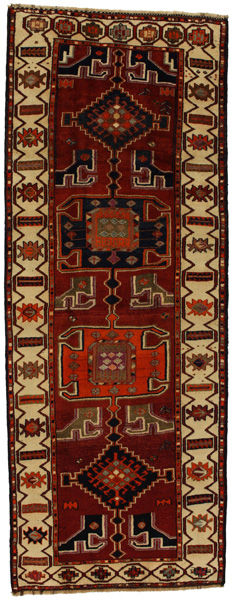 Bakhtiari - Qashqai Persian Carpet 374x142