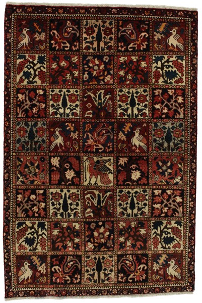 Bakhtiari Persian Carpet 199x133