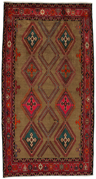 Yalameh - Qashqai Persian Carpet 297x154