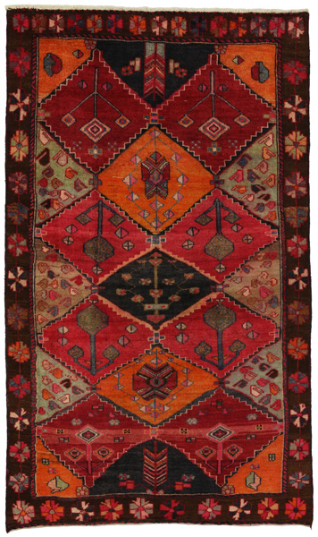 Bakhtiari Persian Carpet 266x156