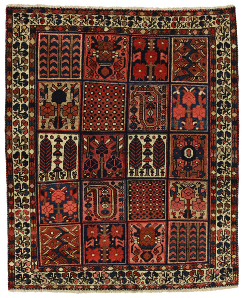 Bakhtiari Persian Carpet 212x170