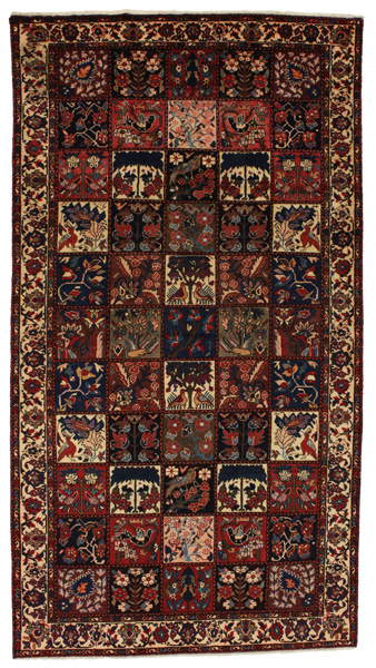 Bakhtiari - Garden Persian Carpet 318x173