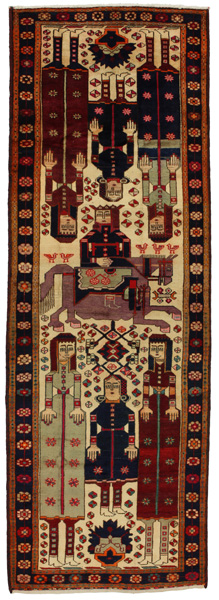 Lori - Bakhtiari Persian Carpet 385x131