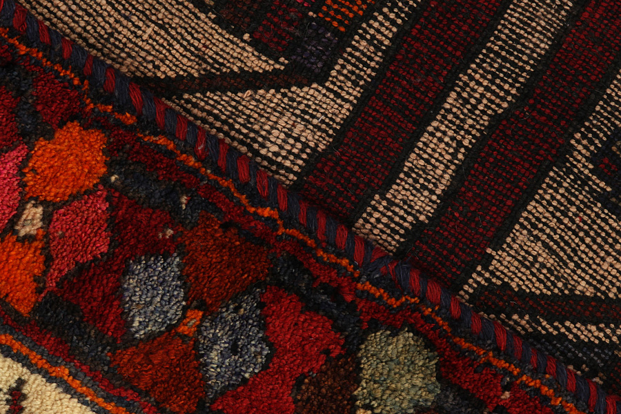 Bakhtiari - Qashqai Persian Carpet 413x157 - Picture 5