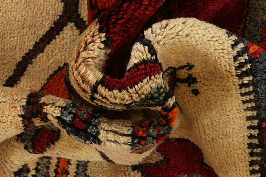 Bakhtiari - Qashqai Persian Carpet 413x157 - Picture 6