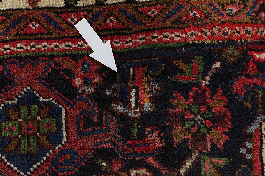Heriz - Azari Persian Carpet 285x198 - Picture 9