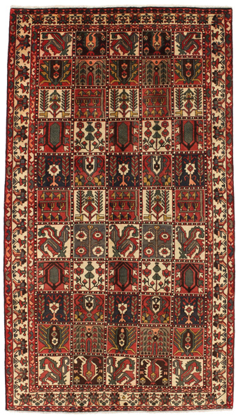 Bakhtiari - Garden Persian Carpet 282x156