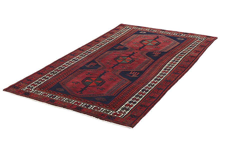 Afshar - Sirjan Persian Carpet 236x135 - Picture 2