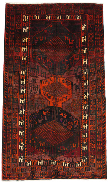 Afshar - Sirjan Persian Carpet 257x148