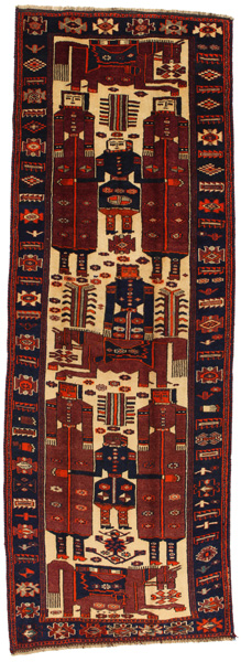 Bakhtiari - Qashqai Persian Carpet 406x141