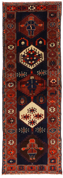 Bakhtiari - Qashqai Persian Carpet 443x154