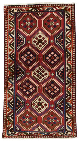 Bakhtiari Persian Carpet 223x122