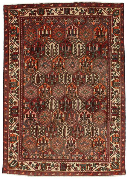 Bakhtiari - old Persian Carpet 292x205