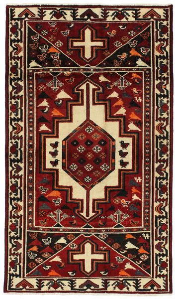 Bakhtiari - old Persian Carpet 230x132