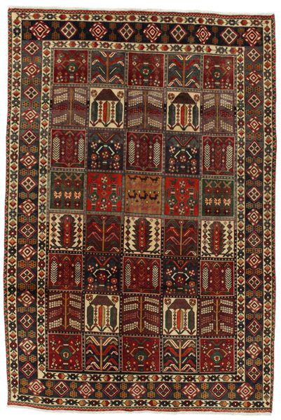 Bakhtiari - old Persian Carpet 288x192