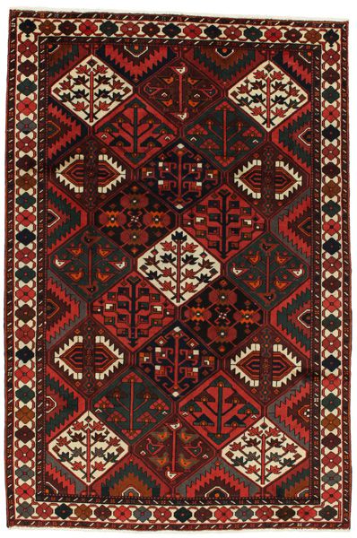 Bakhtiari - old Persian Carpet 302x201