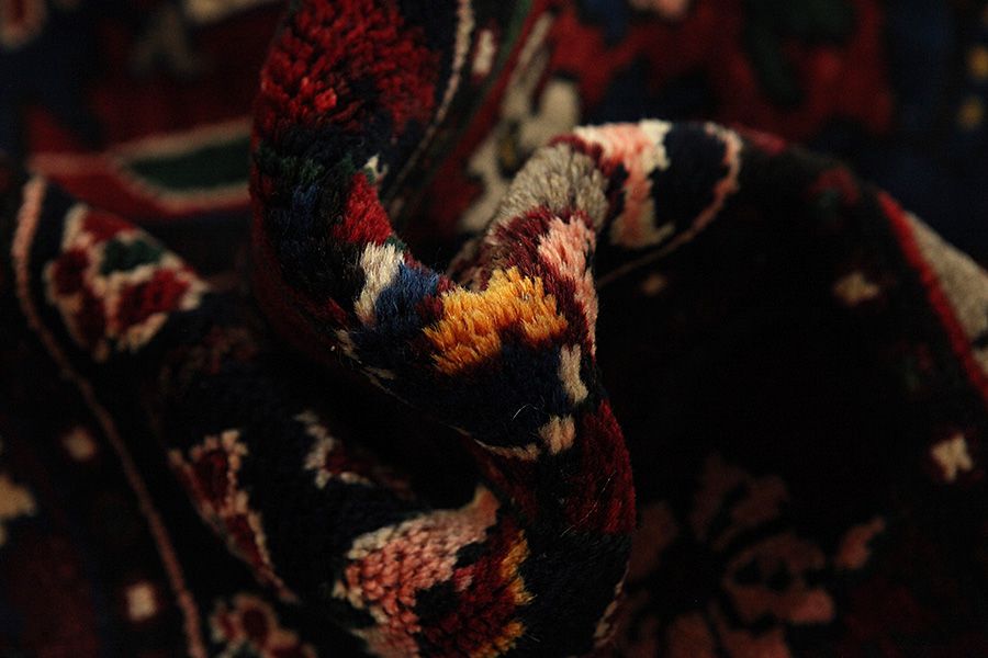 Bakhtiari - old Persian Carpet 314x220 - Picture 6