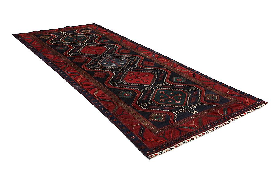 Enjelas - Hamadan Persian Carpet 350x150 - Picture 1