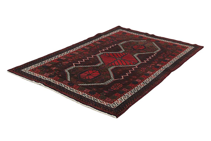 Afshar - Sirjan Persian Carpet 220x140 - Picture 2