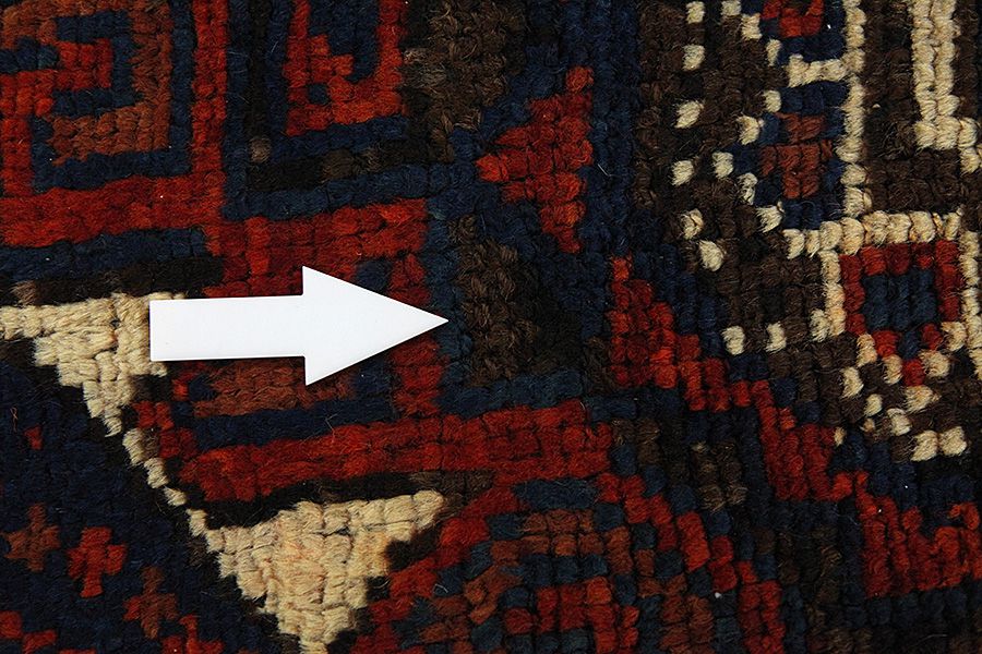 Bokhara - Turkaman Persian Carpet 360x123 - Picture 8