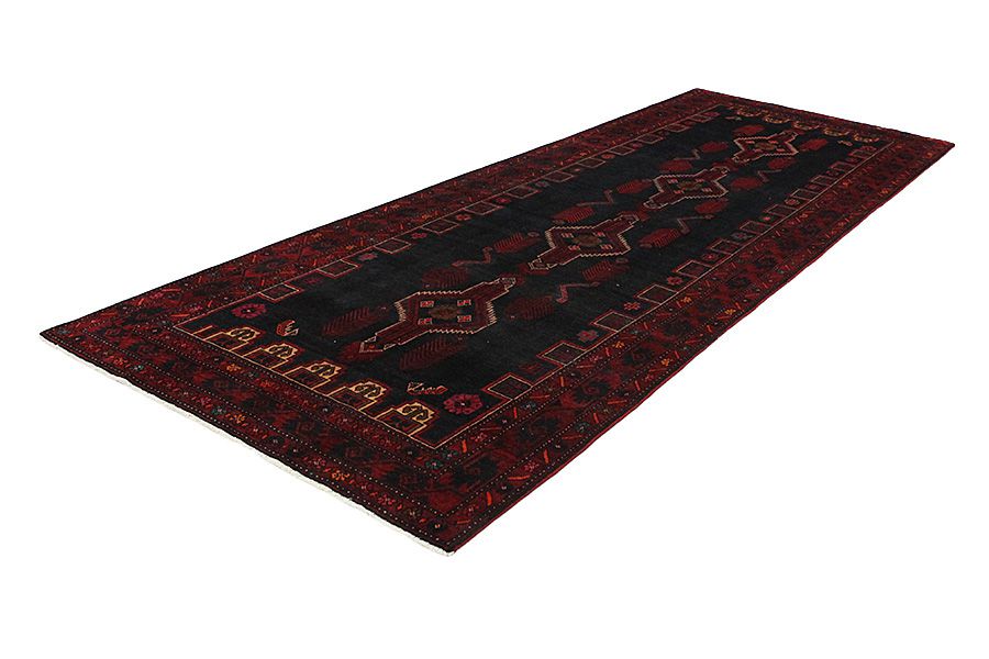 Enjelas - Hamadan Persian Carpet 405x160 - Picture 2