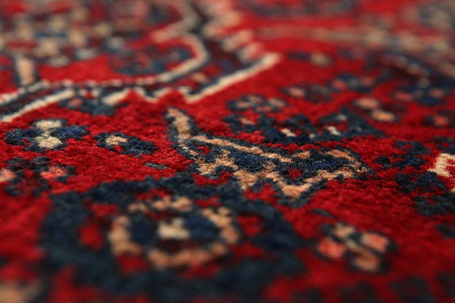 Bijar - Kurdi Persian Carpet 383x275 - Picture 8