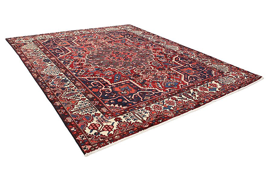 Bakhtiari Persian Carpet 373x307 - Picture 1