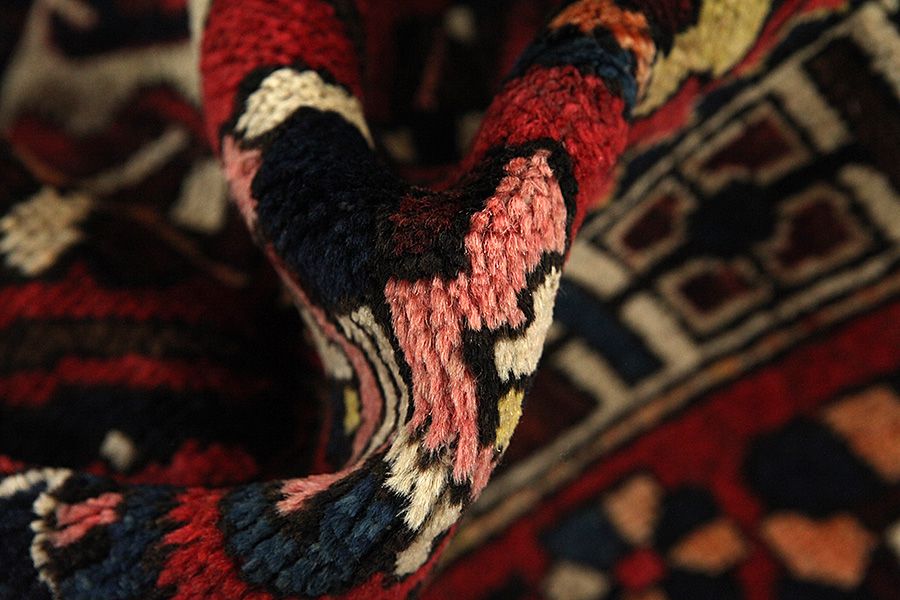 Bakhtiari Persian Carpet 313x208 - Picture 6
