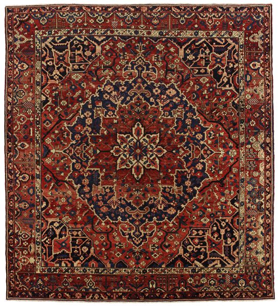 Bakhtiari Persian Carpet 360x325