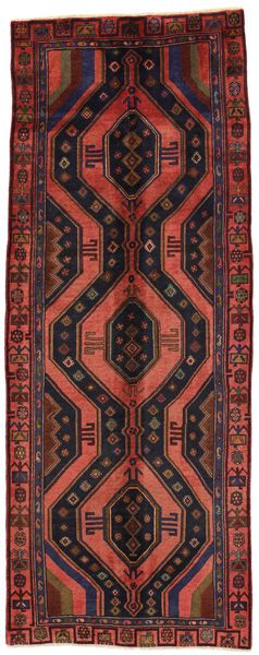 Afshar - Sirjan Persian Carpet 358x134