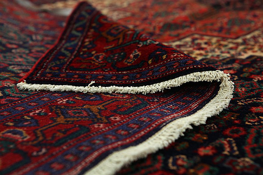 Senneh - Kurdi Persian Carpet 307x137 - Picture 4