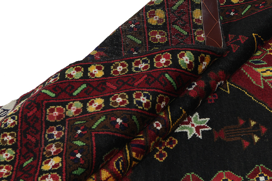 Kurdi Persian Carpet 202x133 - Picture 5