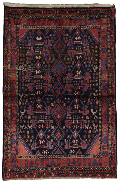 Nanadj - Hamadan Persian Carpet 160x110