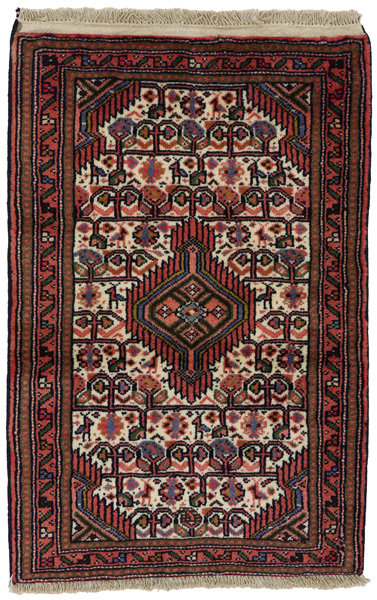 Enjelas - Hamadan Persian Carpet 94x62