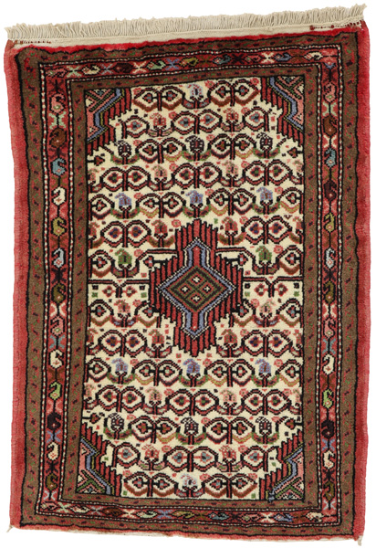 Enjelas - Hamadan Persian Carpet 92x60