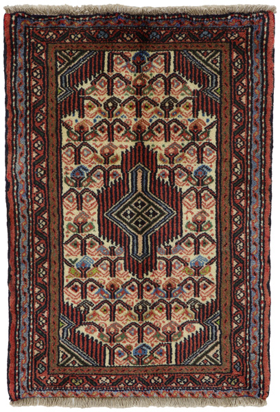 Enjelas - Hamadan Persian Carpet 85x59