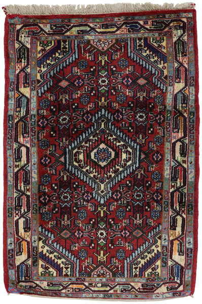 Enjelas - Hamadan Persian Carpet 88x60