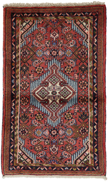 Enjelas - Hamadan Persian Carpet 92x56