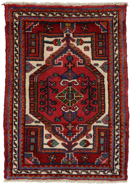 Nahavand - Hamadan Persian Carpet 84x60