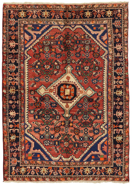Borchalou - Hamadan Persian Carpet 152x108