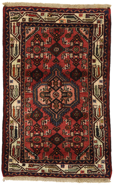 Enjelas - Hamadan Persian Carpet 102x65