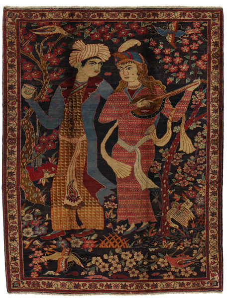 Jozan - Sarouk Persian Carpet 295x225