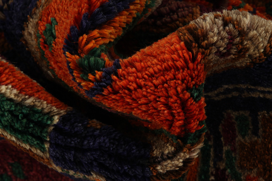 Bijar - Kurdi Persian Carpet 253x154 - Picture 7