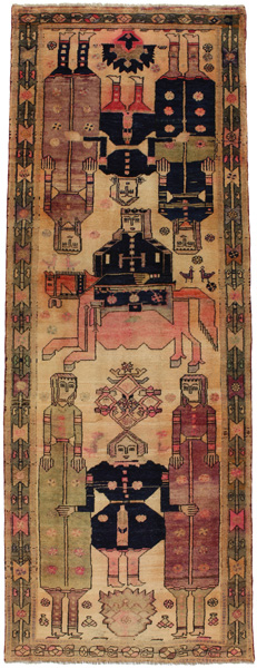 Bakhtiari - Lori Persian Carpet 345x127